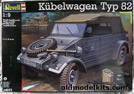 Revell 1/9 Kubelwagen Type 82, 03073 plastic model kit